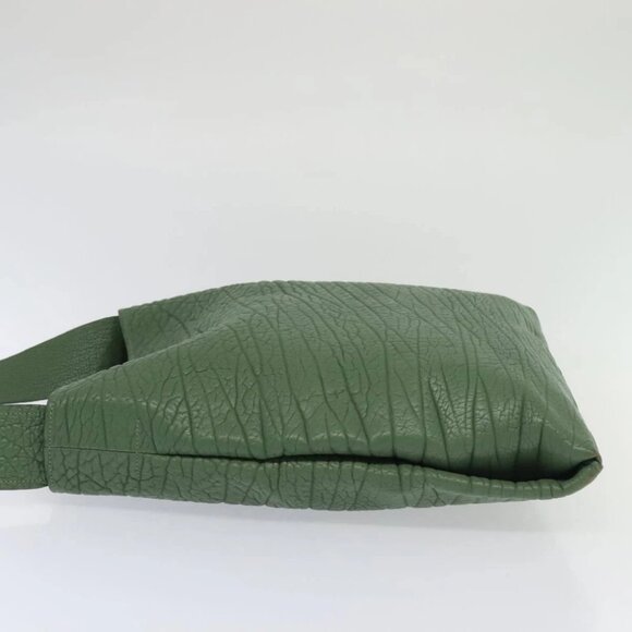 PRADA Shoulder Bag Leather Green Auth 88242SV - Picture 5 of 15